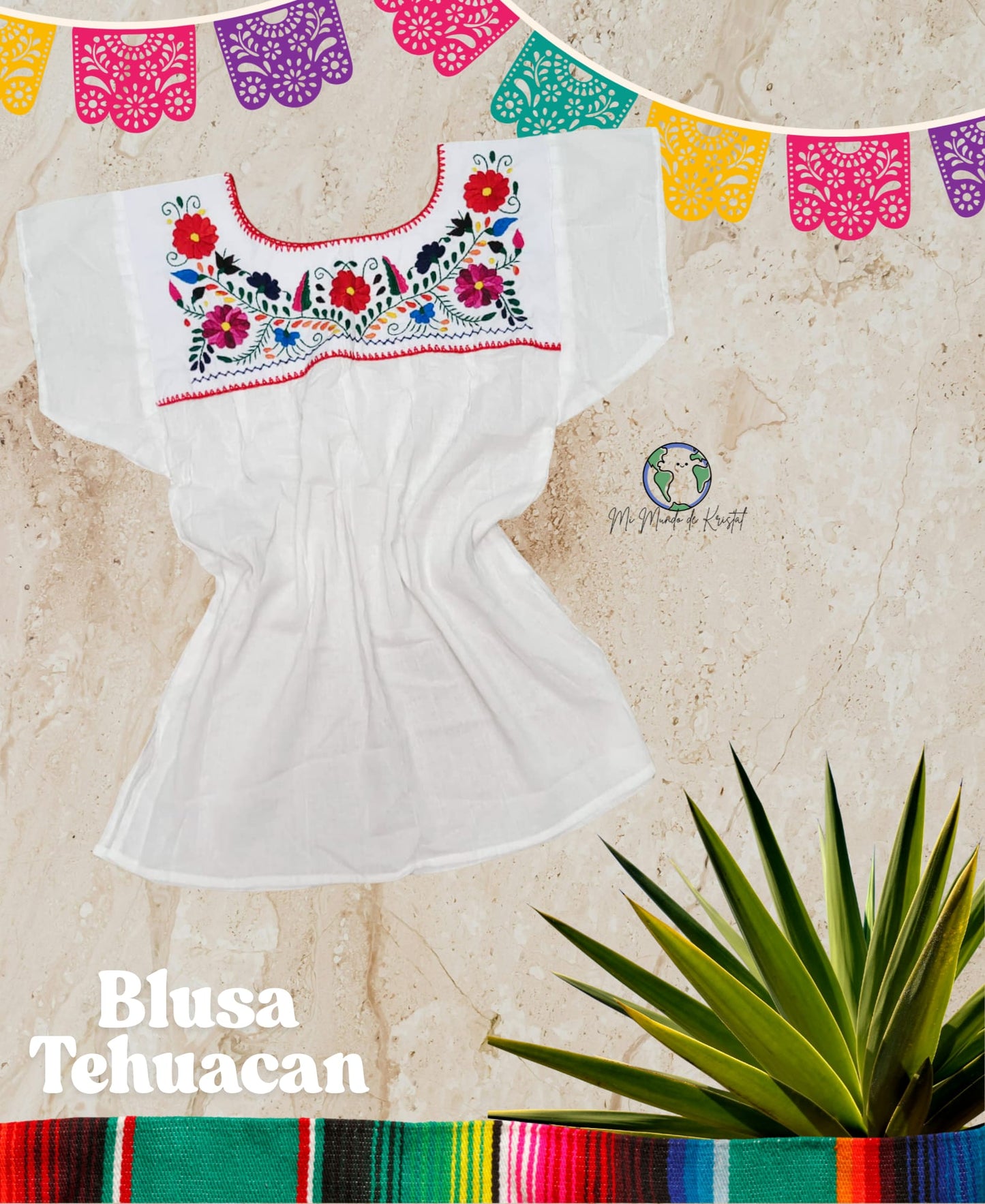 Blusa Tehuacán