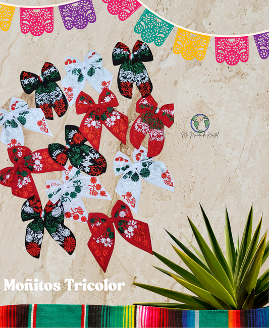 Moñitos Tricolor